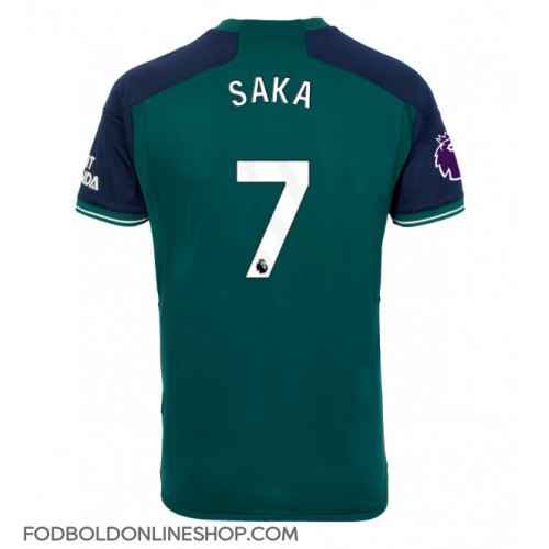 Arsenal Bukayo Saka #7 Tredjetrøje 2023-24 Kortærmet